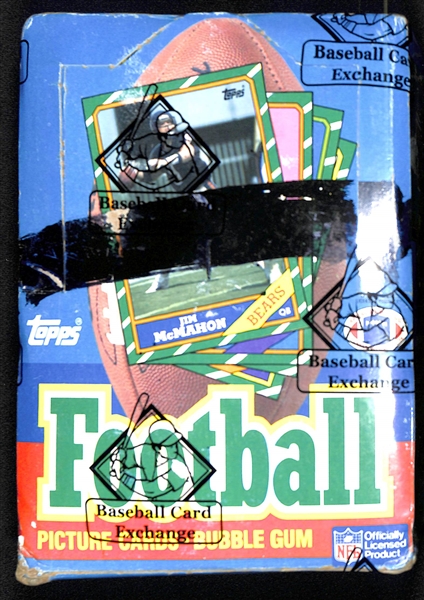1986 Topps Unopened Wax Box (Jerry Rice Rookie Year) - BBCE