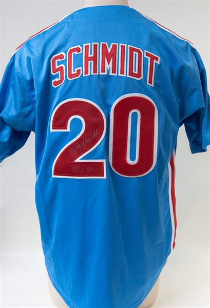 Mike Schmidt Signed Phillies Jersey - JSA