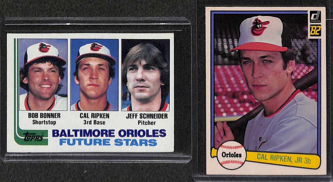 Lot of 400+ Topps/Donruss/Fleer Baseball Cards from 1980-1982 w. 1980 Rickey Henderson Rookie Card (2)