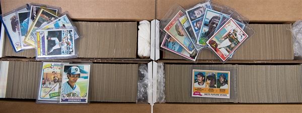 Lot of 4 - Topps Baseball Sets - 1979, 1980, 1981, 1982