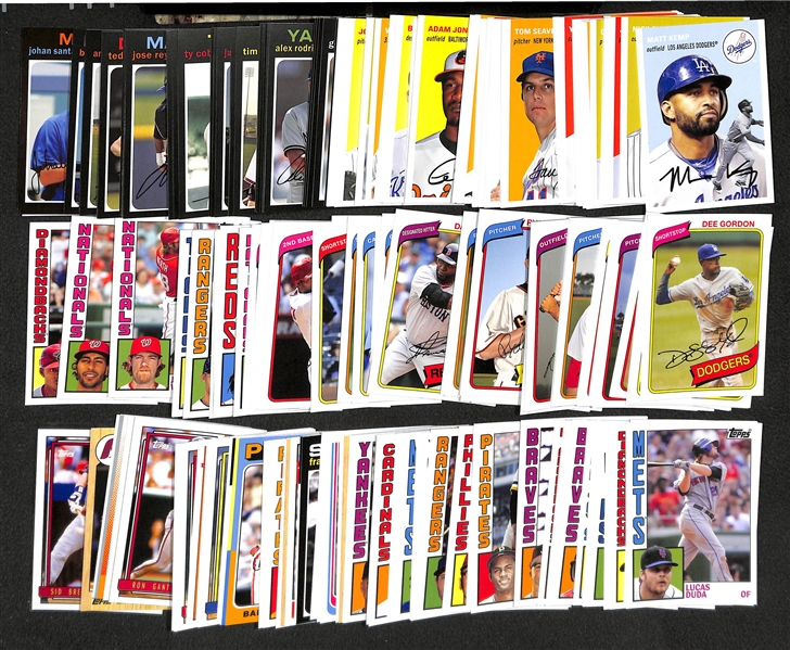 Lot Detail 2012 & 2013 Topps Archives Complete Sets Both with Short