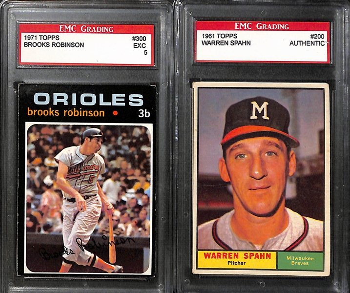 Lot of 17 Baseball & Football Cards w. 1952 Bowman Andy Pafko