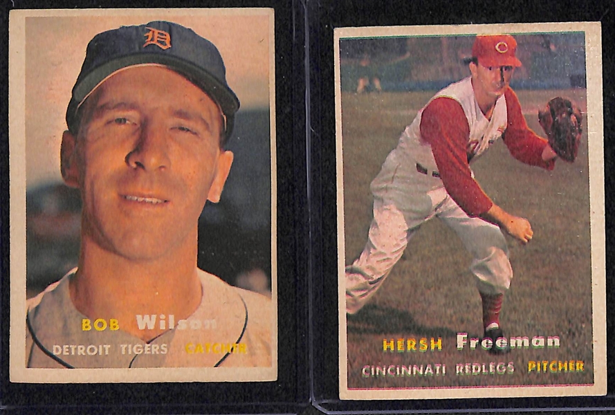 Lot of 17 Baseball & Football Cards w. 1952 Bowman Andy Pafko