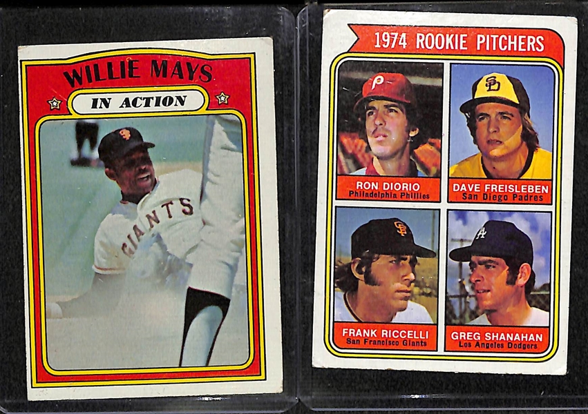 Lot of 17 Baseball & Football Cards w. 1952 Bowman Andy Pafko