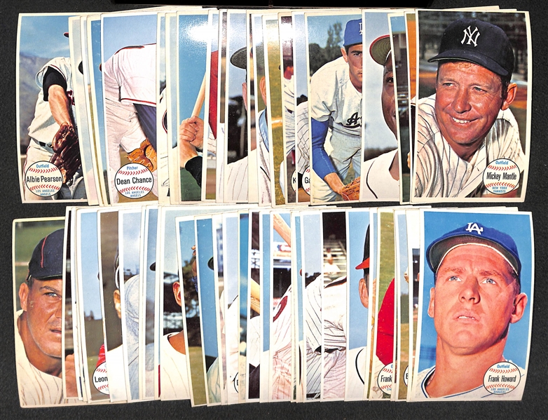 1964 Topps Giant Baseball Card Complete Set of 60 Cards w. Mantle