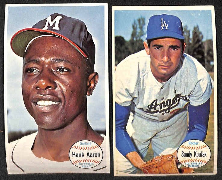 1964 Topps Giant Baseball Card Complete Set of 60 Cards w. Mantle