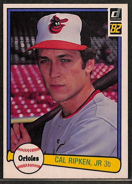 Lot of 2 Complete Sets - 1982 Topps & Donruss Baseball w. Cal Ripken Jr. Rookie Cards