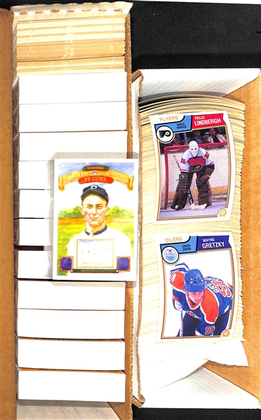  1983 Donruss Baseball Factory Set & 1983-84 O-Pee-Chee Hockey Complete Set