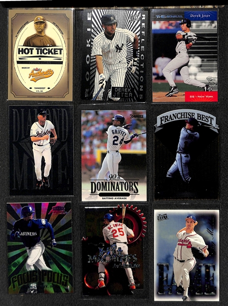 375+ Baseball Insert Cards - Mostly Stars & Hall of Famers - w. Nolan Ryan & Mantle