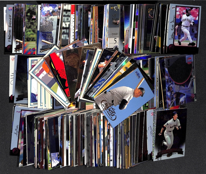 Lot of 400+ Baseball  Cards - Mostly Stars and Hall of Famers from Late 1990s & Early 2000s - w. Jeter