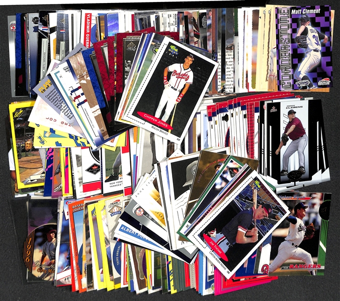 Lot of Over 360 Baseball Cards - Mostly Stars & Inserts from 1990 through 2005 - w. Mantle