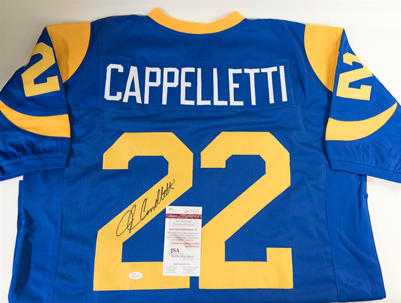 John Cappelletti Signed LA Rams Jersey (JSA)