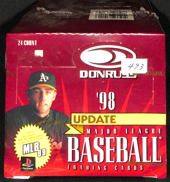 Lot of (2) 1997-1998 Unopened/Sealed Baseball Boxes (1997 Donruss Limited and 1998 Donruss Update)