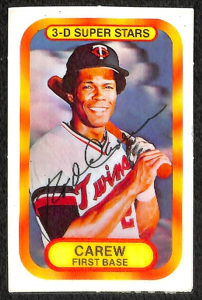 Lot of (52) Rod Carew Cards From 1968-1986