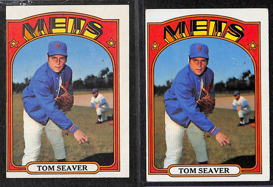 Lot of (130) Tom Seaver Cards From 1969-1980s