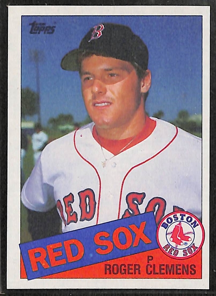 Lot of (110) Roger Clemens Cards (inc. 6 Rookies)