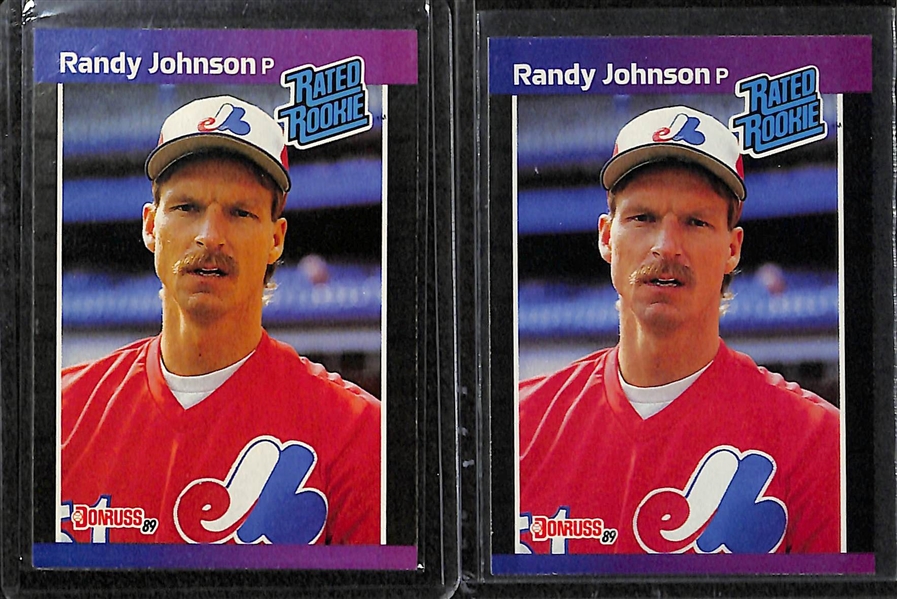 Lot of (75) Baseball Rookies from 1980s-1990s (Mostly Stars and HOFers)