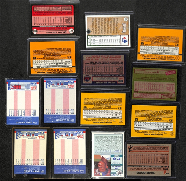 Lot of (75) Baseball Rookies from 1980s-1990s (Mostly Stars and HOFers)