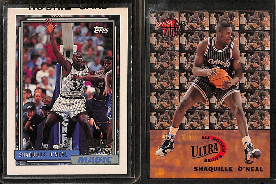 Lot of (67) Shaquille O'Neal Cards w/ Over 50 Rookies