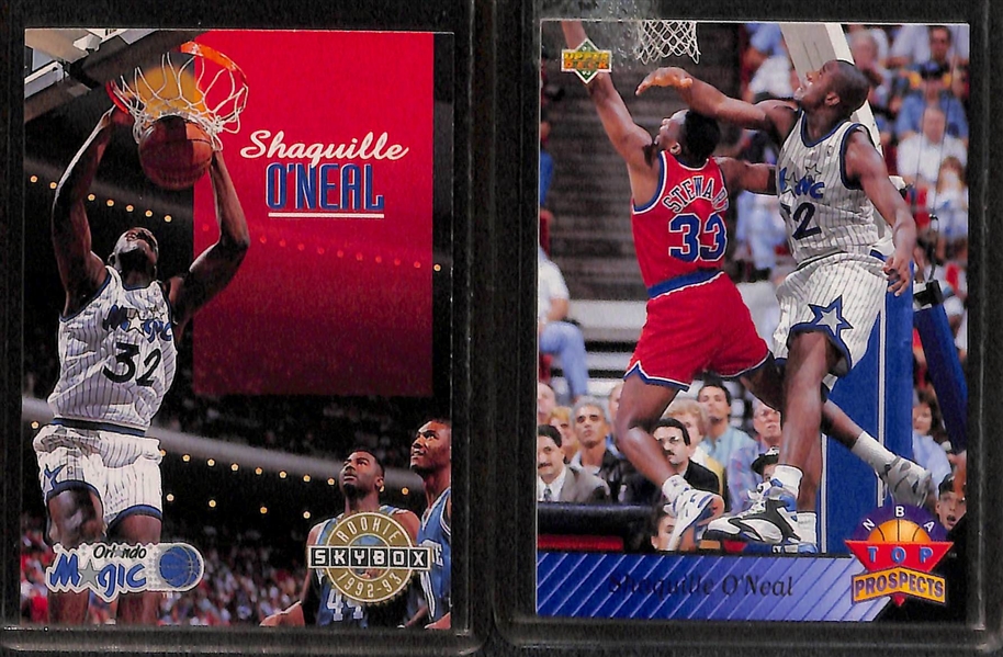 Lot of (67) Shaquille O'Neal Cards w/ Over 50 Rookies