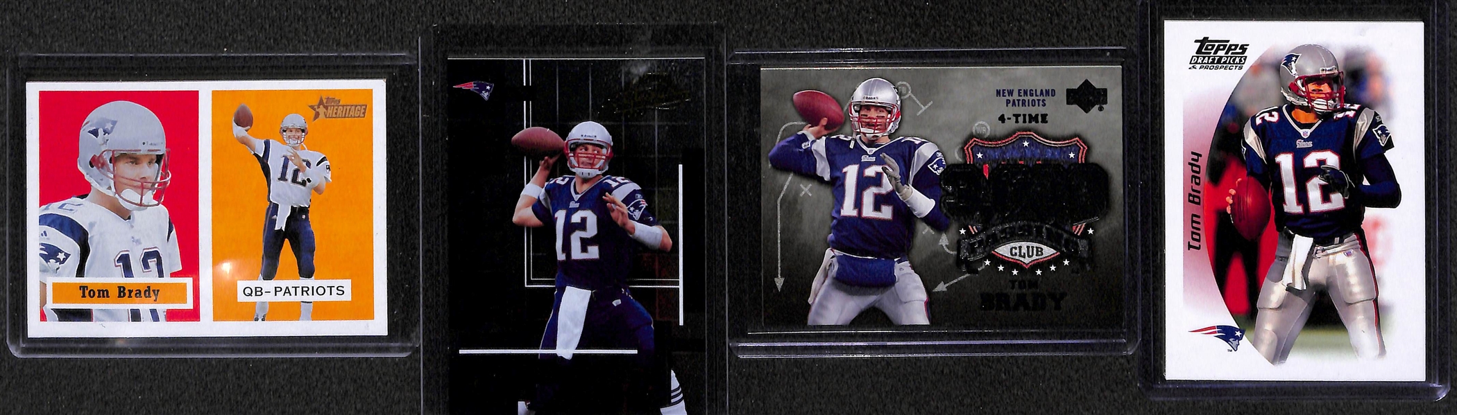 Lot of Over 90 Tom Brady Cards w/ Inserts