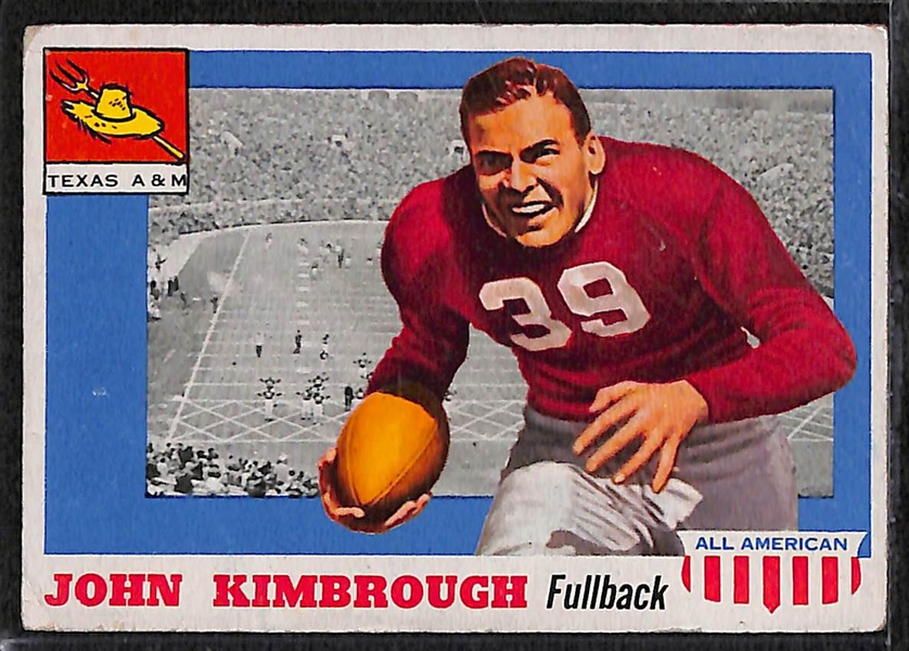 Lot of (38) Football Cards (w/ Stars and Rookies) from 1955-Present