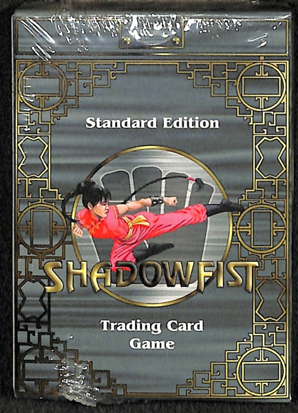 Lot of 10 Sealed 1995 Shadowfist Card Game Sets, & 4 Sealed 1995 Marvel Over Power Card Game Sets