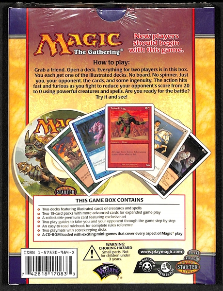 Lot of 2 - 2000 Magic the Gathering Trading Card Game