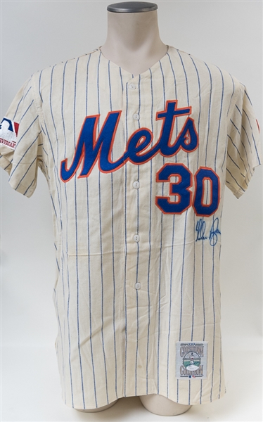 Nolan Ryan Signed Mitchell & Ness Mets Jersey - JSA