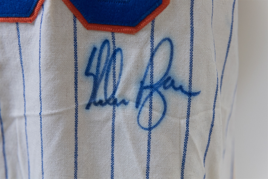 Nolan Ryan Signed Mitchell & Ness Mets Jersey - JSA
