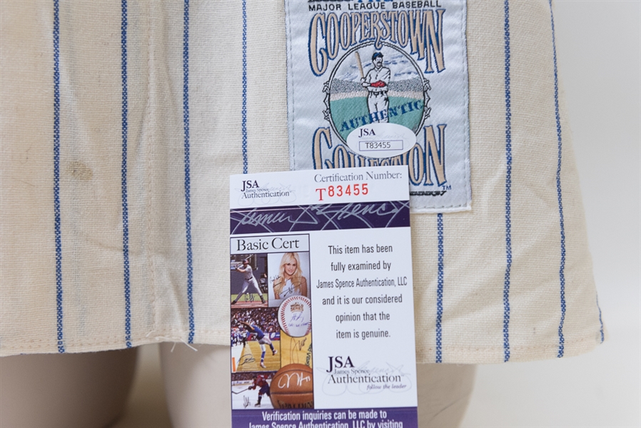 Nolan Ryan Signed Mitchell & Ness Mets Jersey - JSA