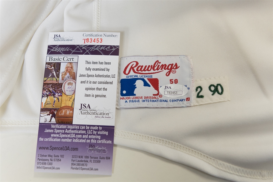 Jose Canseco Signed A's Jersey - JSA