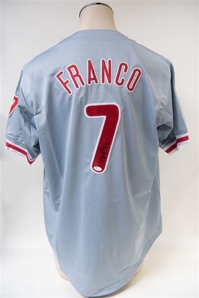 Maikel Franco Signed Philadelphia Phillies Jersey - JSA