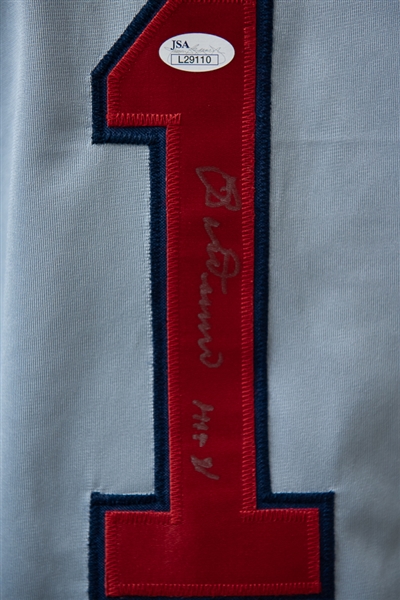 Bobby Doerr (HOFer) Signed Red Sox Jersey - JSA