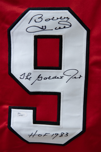 Bobby Hull (HOFer) Signed Blawkhawks Jersey - JSA