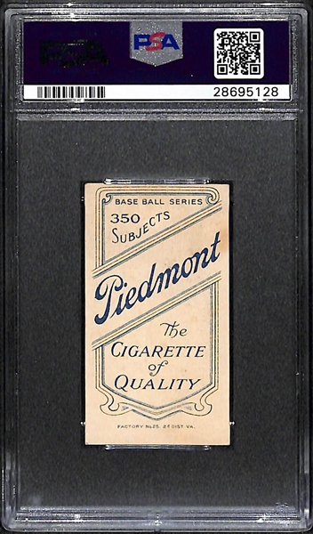 T206 Piedmont 350 George McBride PSA 6.5