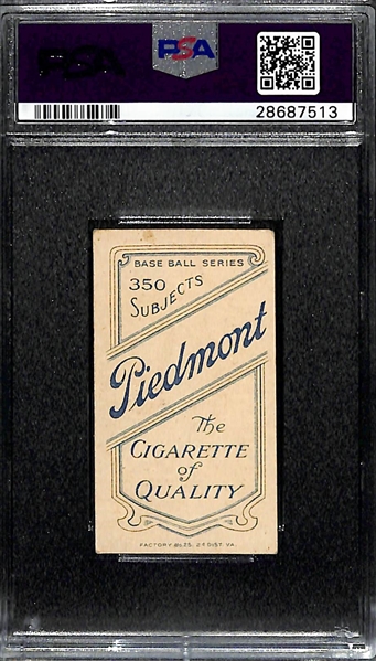 T206 Piedmont 350 Charlie Rhodes PSA 5