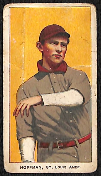 Lot of (5) 1909 T206 Cards - Hoffman, Kleinow, Elberfield (Fielding), Gray, McBride