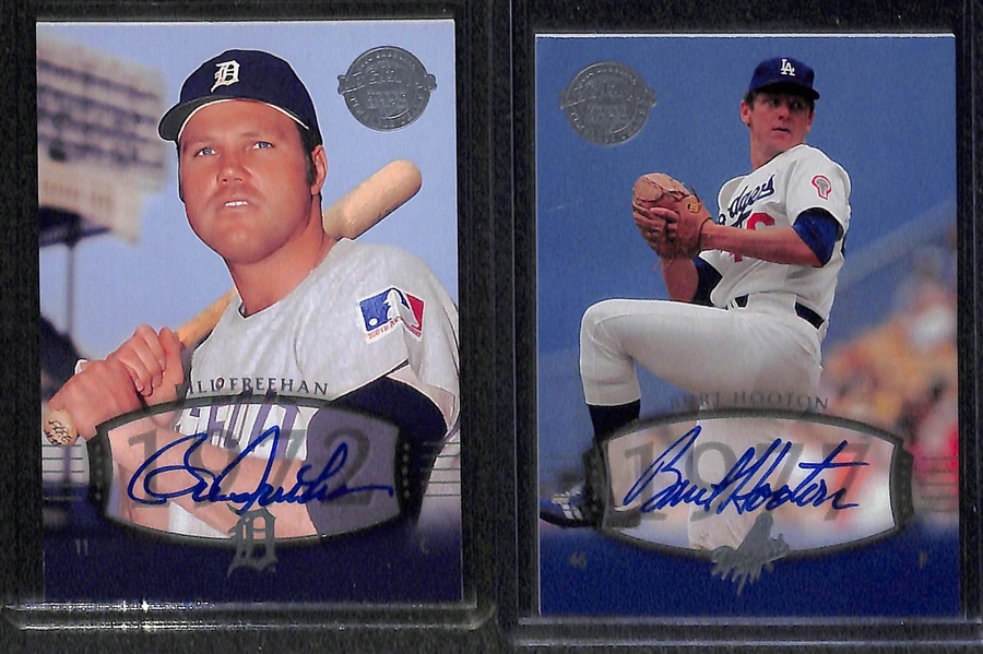 Lot Of 27 2004 Upper Deck Legends Autograph Cards w. Kaline & Scioscia