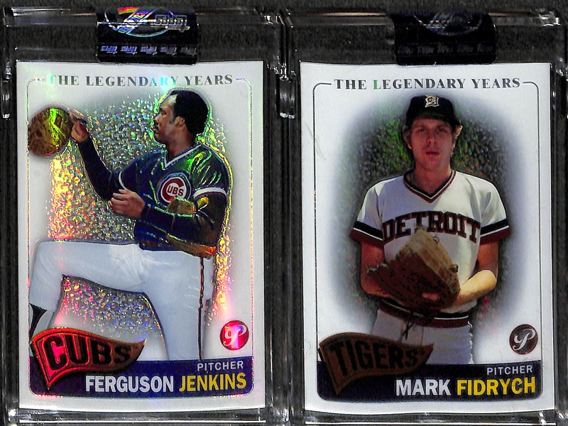 Lot Of 19 2005 Topps Retired & Prestine Autograph & Refractor Cards w. LaRussa