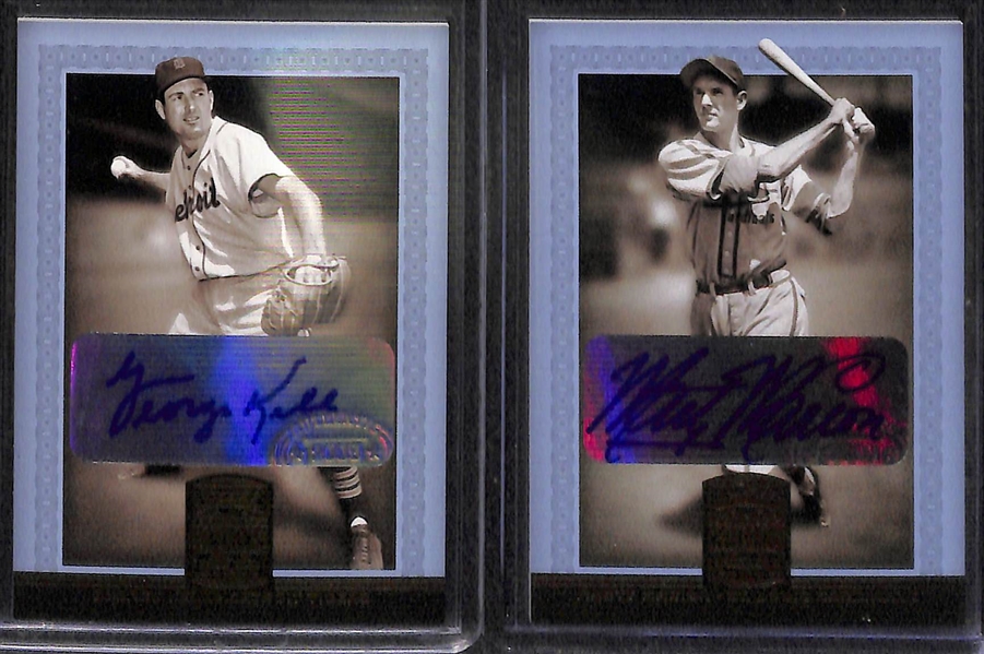 Lot Of 17  2005 Donruss Greats Autograph Cards w. Ripken