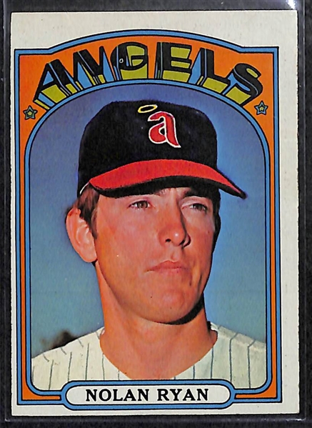 Lot of (5) Vintage Nolan Ryan Cards (1972-1974)