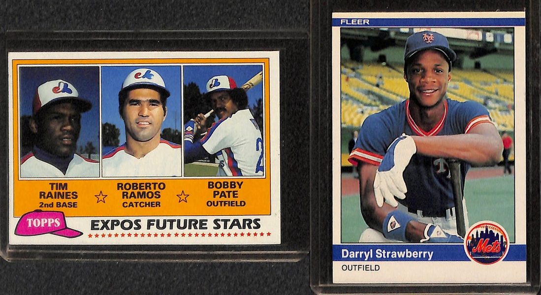 Lot of (21) Baseball Rookies - Stars and HOFer (inc. 5 Tony Gwynn)