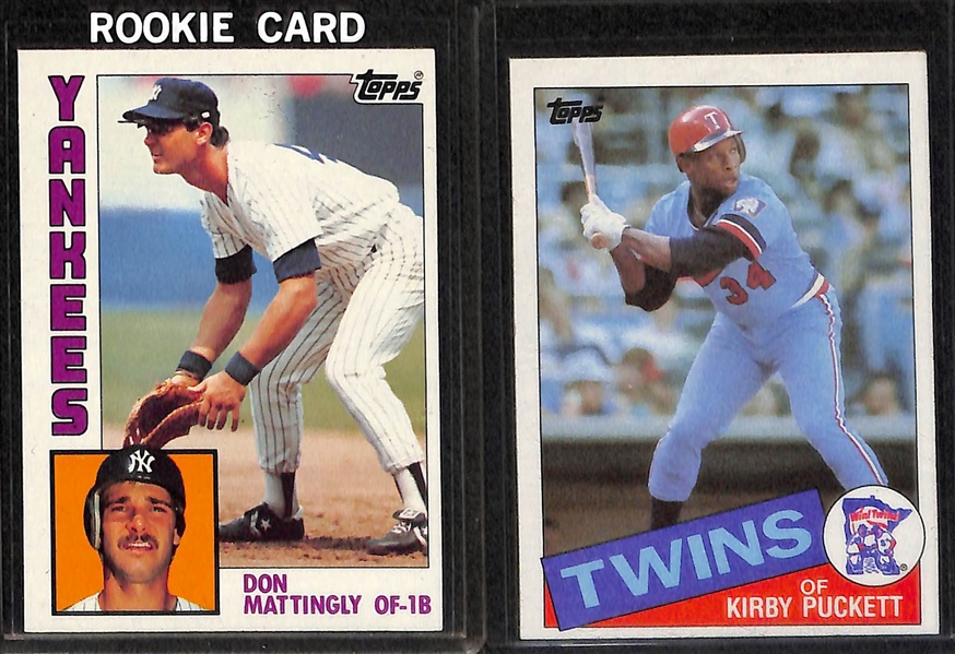 Lot of (21) Baseball Rookies - Stars and HOFer (inc. 5 Tony Gwynn)