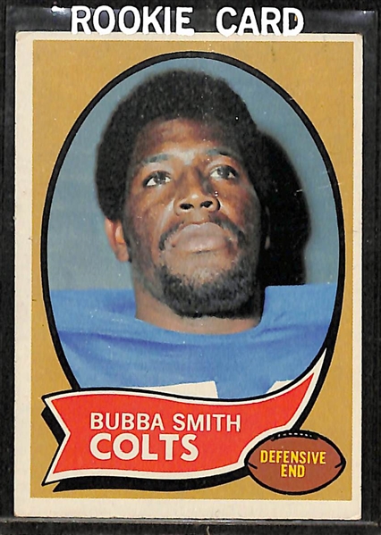 Lot of (8) Football Rookies w/ O.J. Simpson, Bubba Smith, B. Bergey, R. Moss, T. Owens, M. Harrison