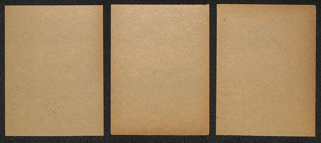 3 1931 W517 Baseball Cards w. Foxx - Simmons - Cochrane