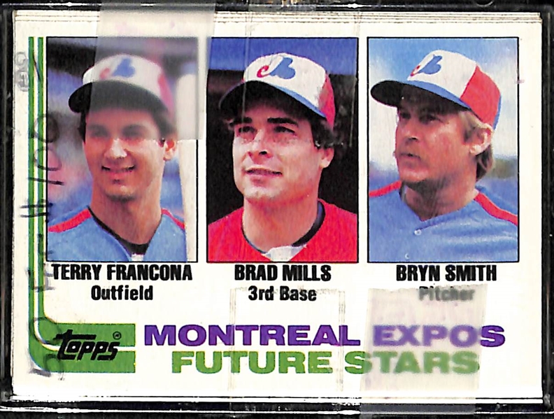 Lot Of 50 1982 Topps Terry Francona Rookie Cards