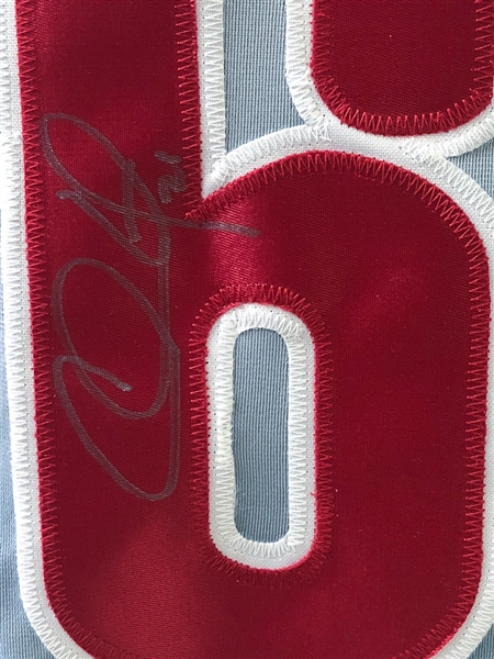 Chase Utley Signed Philadelphia Phillies Jersey - JSA