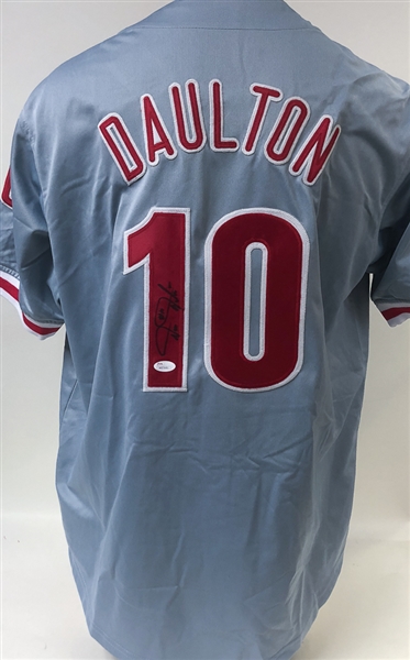 Darren Daulton Signed Philadelphia Phillies Jersey - JSA