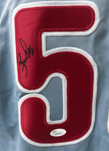 Bobby Abreu Signed Philadelphia Phillies Jersey - JSA